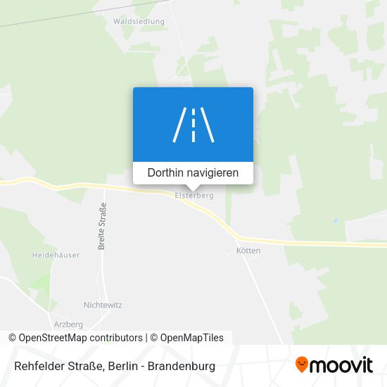 Rehfelder Straße Karte