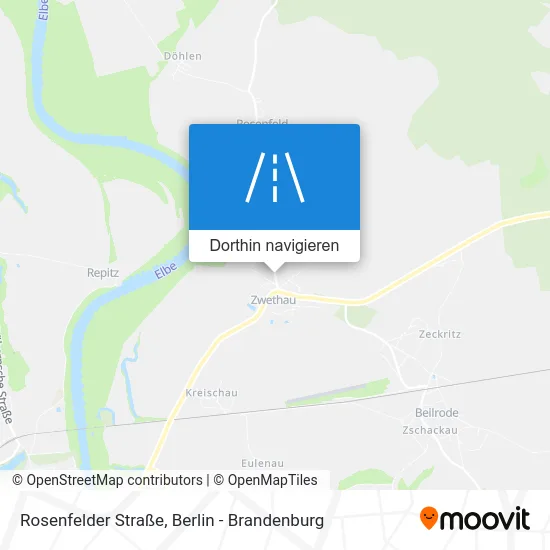 Rosenfelder Straße Karte