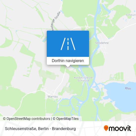 Schleusenstraße Karte