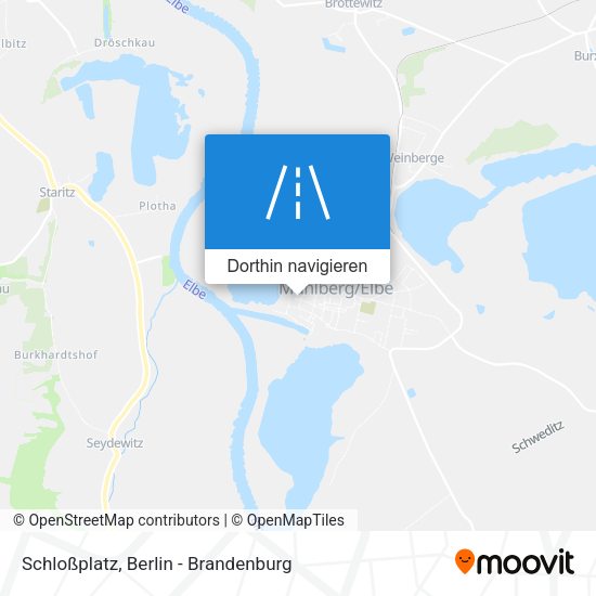 Schloßplatz Karte