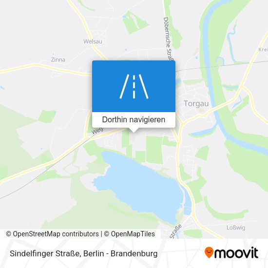 Sindelfinger Straße Karte