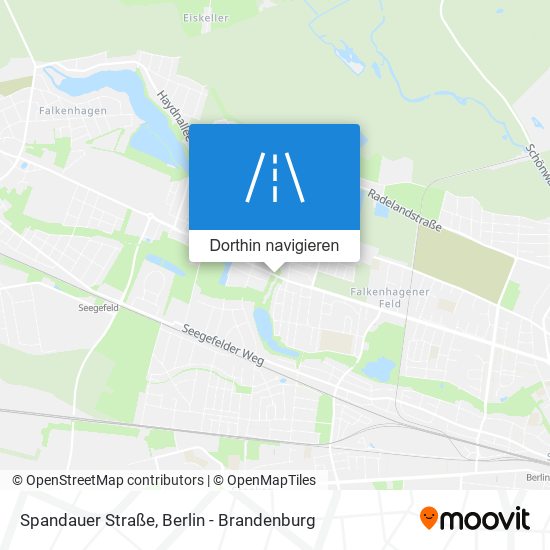 Spandauer Straße Karte