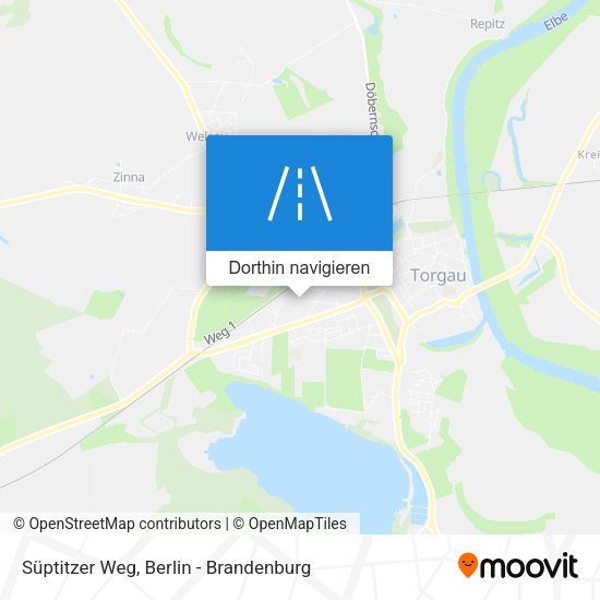 Süptitzer Weg Karte