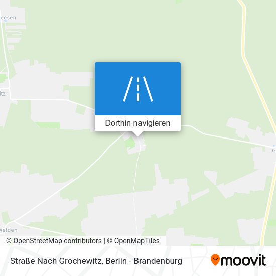 Straße Nach Grochewitz Karte