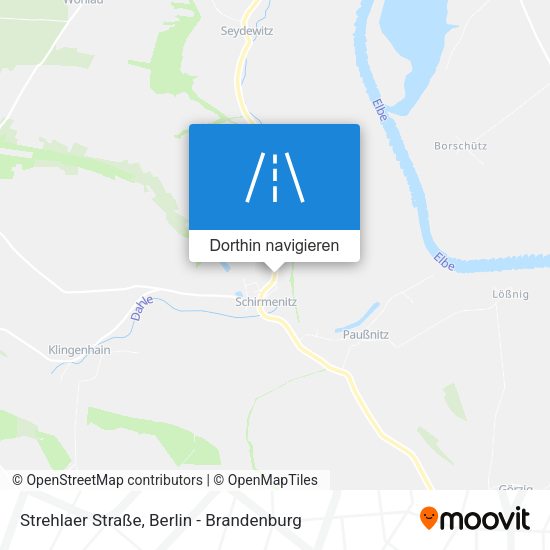 Strehlaer Straße Karte
