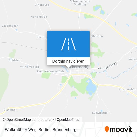 Walkmühler Weg Karte