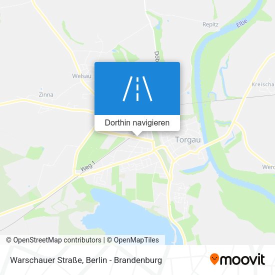 Warschauer Straße Karte