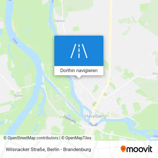 Wilsnacker Straße Karte