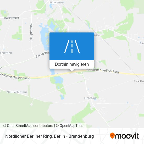Nördlicher Berliner Ring Karte