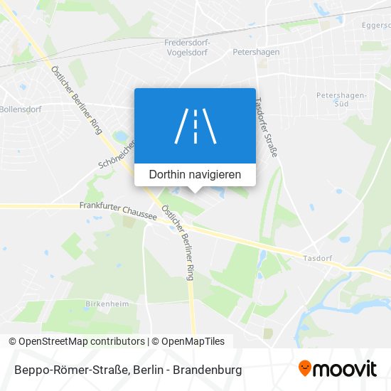 Beppo-Römer-Straße Karte
