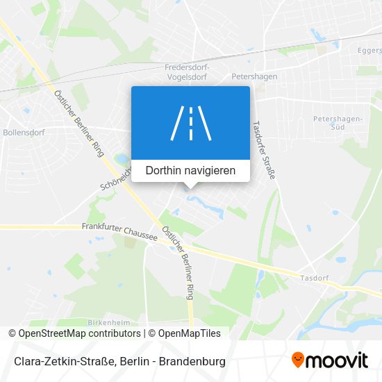 Clara-Zetkin-Straße Karte