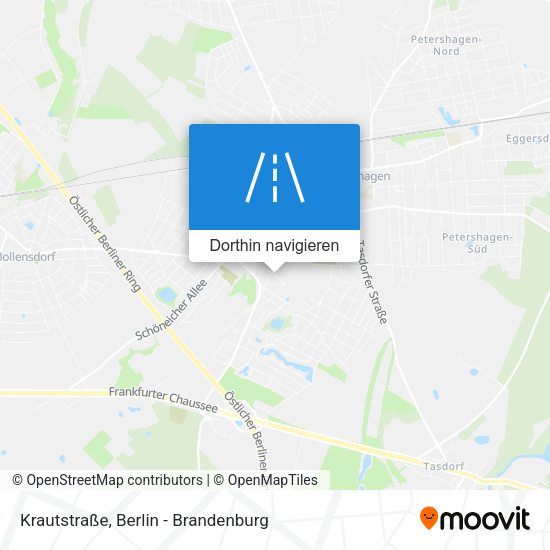 Krautstraße Karte