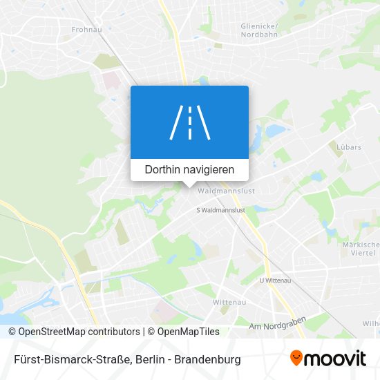 Fürst-Bismarck-Straße Karte