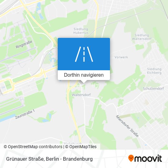 Grünauer Straße Karte