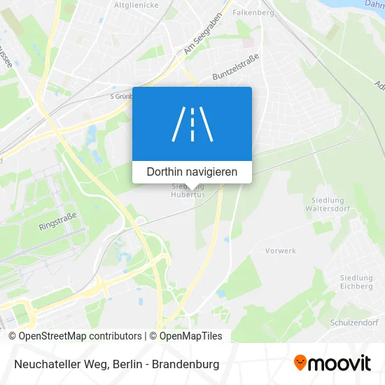 Neuchateller Weg Karte