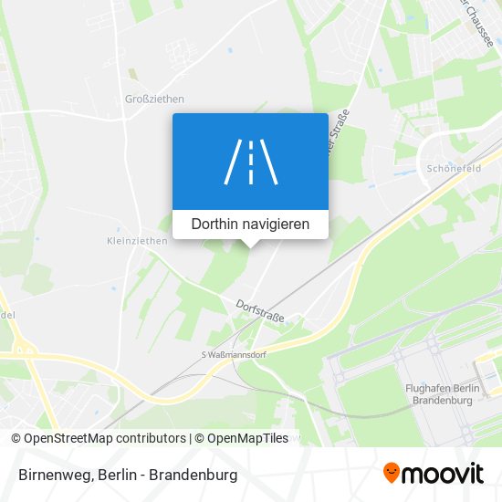 Birnenweg Karte