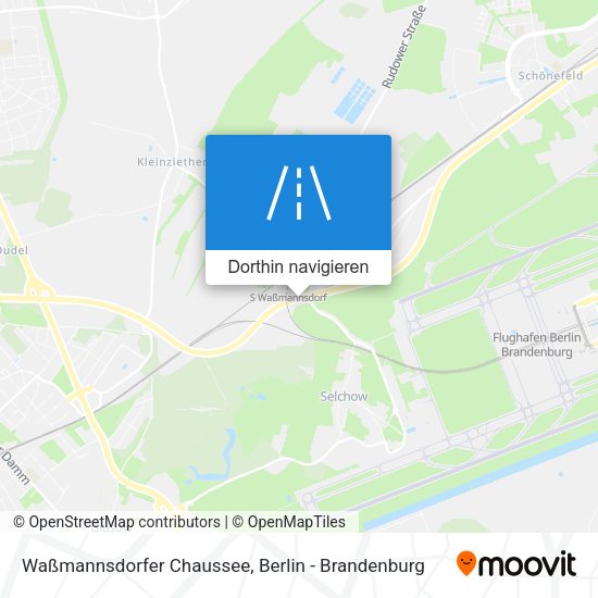 Waßmannsdorfer Chaussee Karte