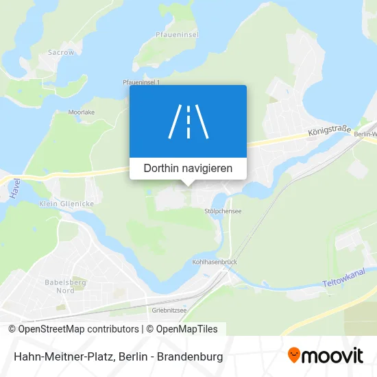 Hahn-Meitner-Platz Karte