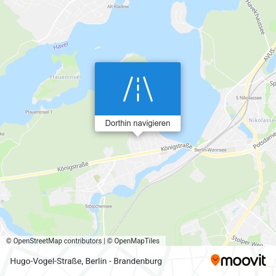 Hugo-Vogel-Straße Karte