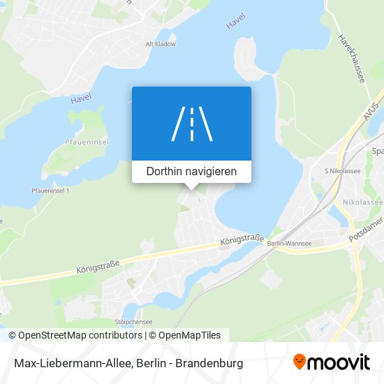 Max-Liebermann-Allee Karte