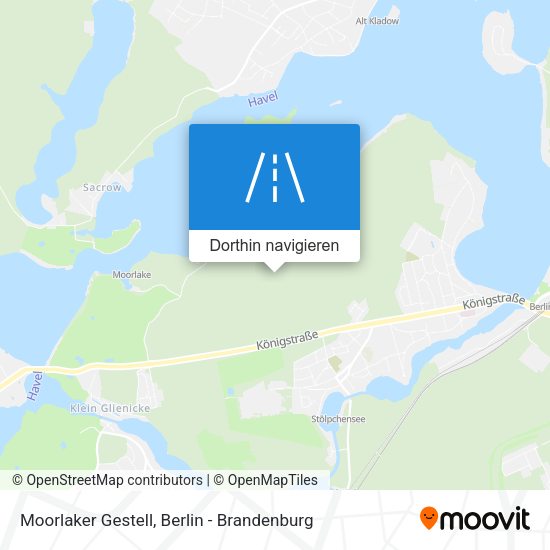 Moorlaker Gestell Karte