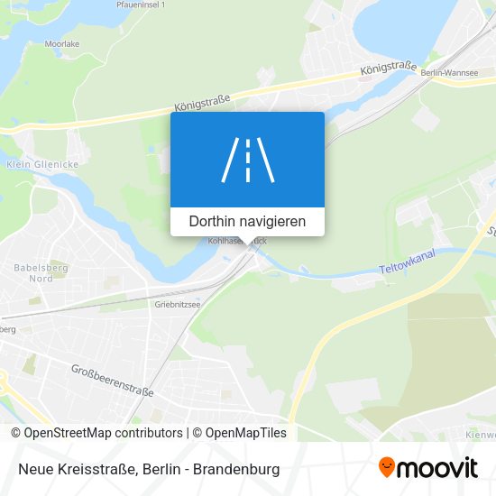 Neue Kreisstraße Karte