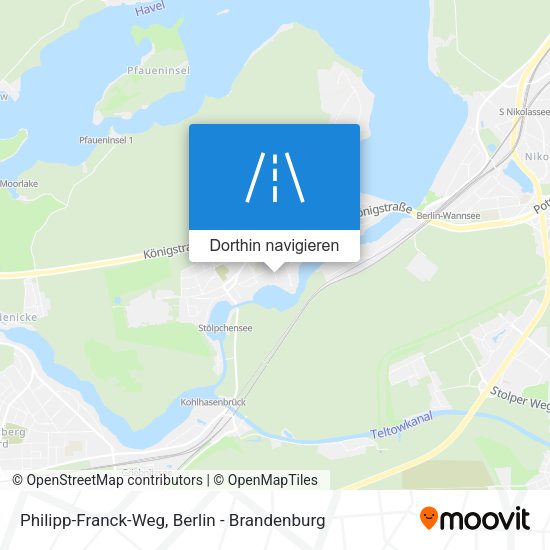 Philipp-Franck-Weg Karte