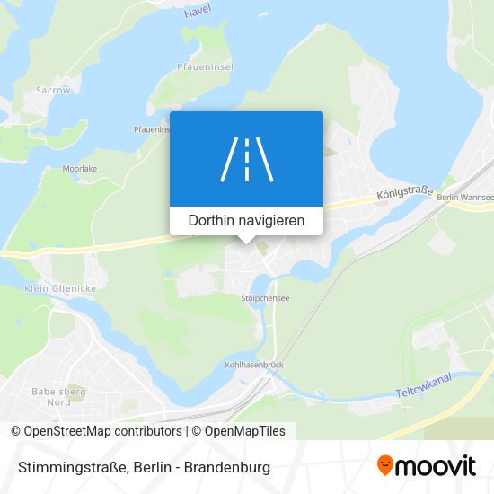 Stimmingstraße Karte