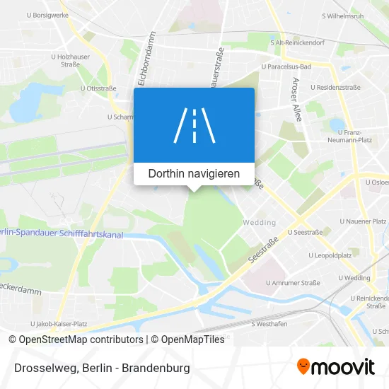Drosselweg Karte