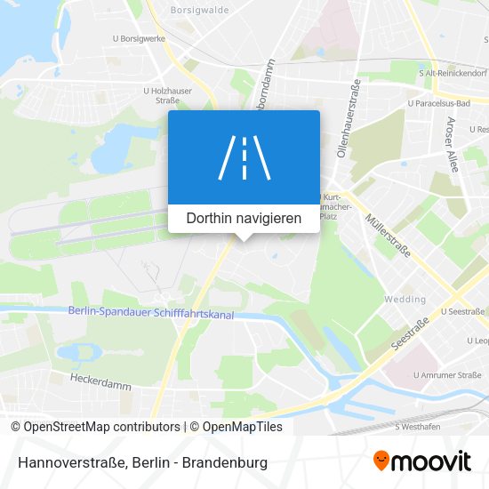 Hannoverstraße Karte