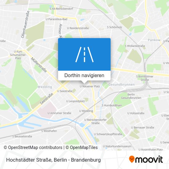 Hochstädter Straße Karte