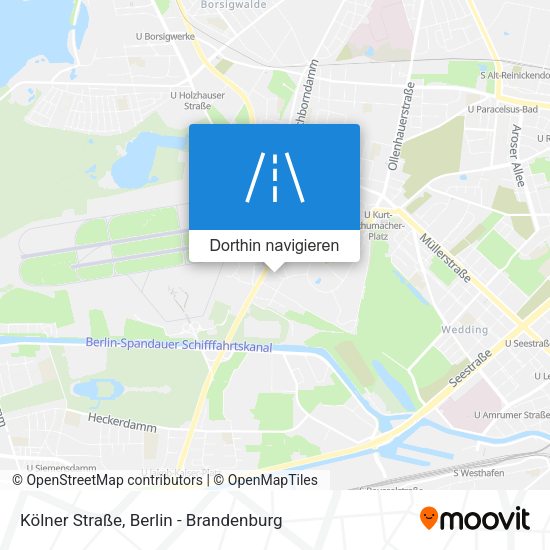 Kölner Straße Karte