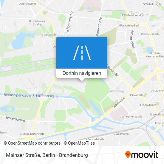Mainzer Straße Karte