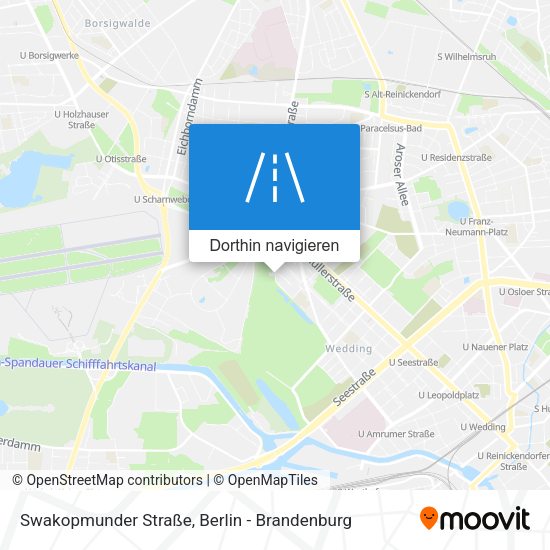 Swakopmunder Straße Karte