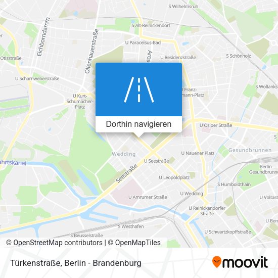 Türkenstraße Karte