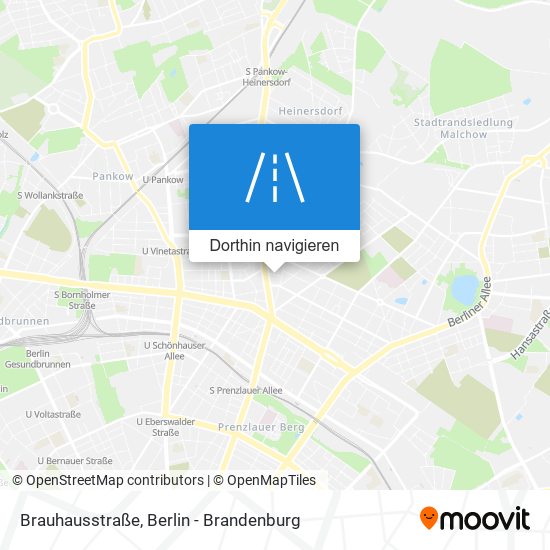 Brauhausstraße Karte