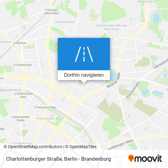 Charlottenburger Straße Karte