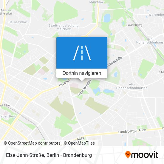 Else-Jahn-Straße Karte
