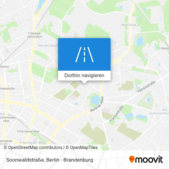 Soonwaldstraße Karte