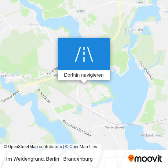 Im Weidengrund Karte