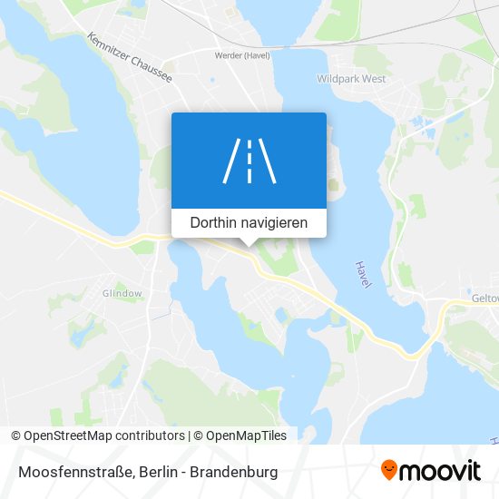 Moosfennstraße Karte