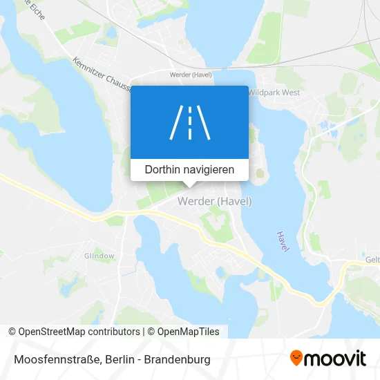 Moosfennstraße Karte