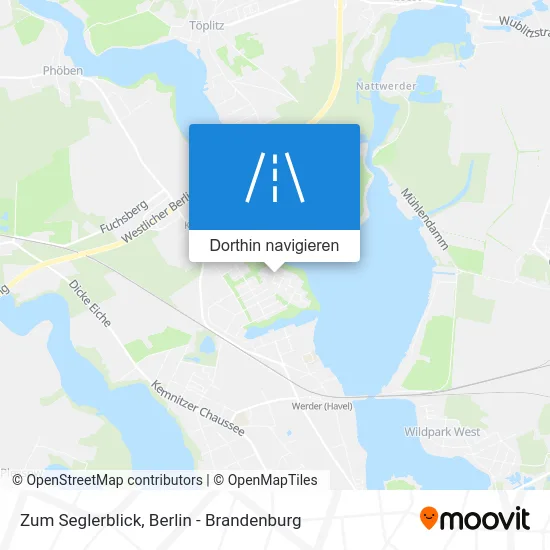 Zum Seglerblick Karte