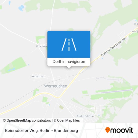 Beiersdorfer Weg Karte