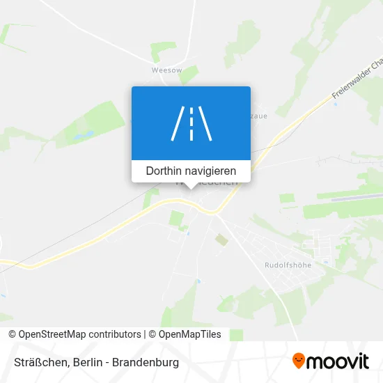 Sträßchen Karte