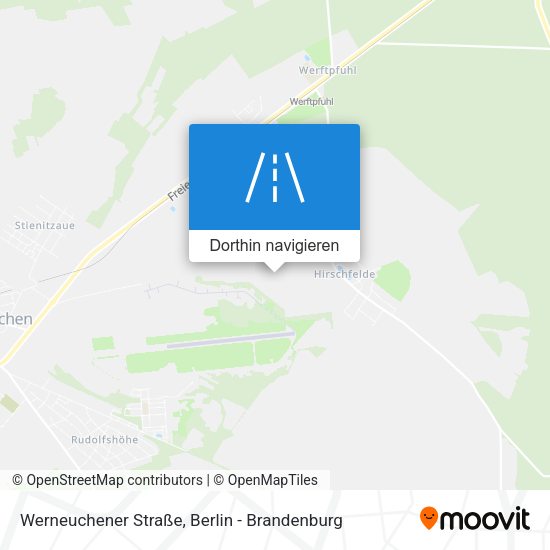 Werneuchener Straße Karte