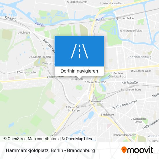 Hammarskjöldplatz Karte
