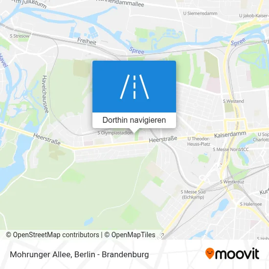 Mohrunger Allee Karte