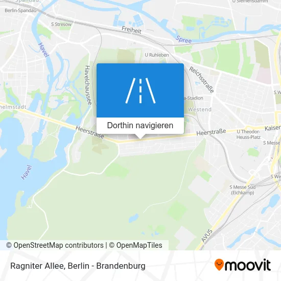 Ragniter Allee Karte