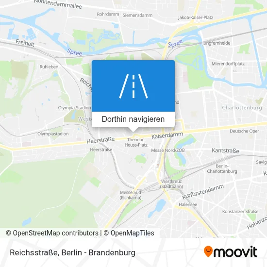 Reichsstraße Karte